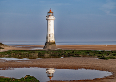 Perch Rock Lighthouse Reflectio